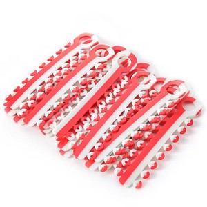 Tandheelkundige Tweekleurige Ligatuur Ring Orthodontische Elastische Ligatuurbanden Banden Banden Voor Tanden Beugels Beugels - Product Image 5