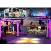 Truss de iluminación de aluminio para exteriores Truss Stage Truss con techo arqueado para espectáculos de eventos de exhibición de conciertos