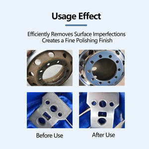 연삭 연마 연마 용 다크 브라운 커런덤 연마 매체 비금속 광물 제품 디버링 래핑 표면 마감 절단 - Product Image 4