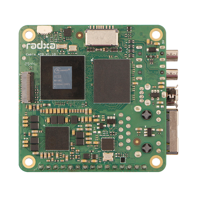 Radxa Cubie A7S Mini Motherboard A733 Eight-Core CPU 3TOPS WiFi6 Edge Computing & AI Development Board