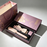 Boîte d'emballage personnalisée pour sèche-cheveux, écologique, avec insert blister, couvercle et base, boîte cadeau, taille personnalisée pour marque de salon
