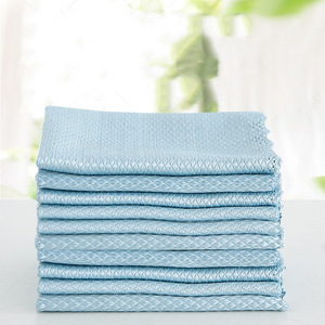 Cleaning <b>Cloth</b> Rectangle Solid Color Absorbent For Kitchen Dishware - Product Image 2