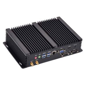 Mini-ordinateur industriel compact BVS à dissipation thermique, i3/i5/i7, 8 Go + 128 Go, 4 USB, HD, VGA, SSD pour la fabrication intelligente - Product Image 1