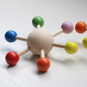 ของเล่นนิวเน็ตี้ฟิงเกอร์สปินเนอร์ ของเล่นเสริมพัฒนาการเด็กอนุบาล ของเล่นไม้หมุนคลายเครียด - Product Image 1