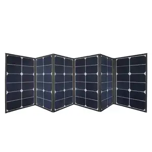 Glory Solar Small foldsキャンプ用屋外ポータブルパネル120w折りたたみ式ソーラーパネル折りたたみ式