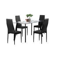 Nouvelle conception de table à manger moderne de luxe, ensemble complet de meubles pour salle à manger