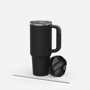 40oz H2.0 Stainless Steel Vacuum Insulated Tumbler with Lid and Straw for Water, Iced Tea or Coffee - Product Image 4