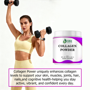 Complément de collagène haute puissance en poudre pour la beauté, produits nutritionnels, poudre de collagène hydrolysée, soutient la santé musculaire et l'éclat de la peau - Product Image 4