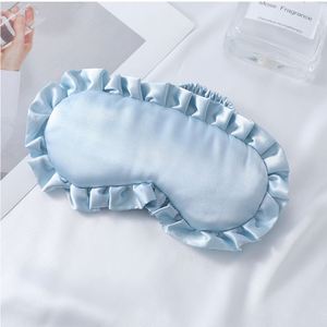 Masque pour les yeux surdimensionné en tissu de soie et coton avec fonction d'ombrage, couleur et logo personnalisables, léger (18g) - Product Image 3