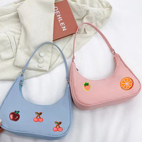 Appliques tendance pour l'été : Série fruits scintillants (raisins, pommes, oranges) pour vêtements, sacs et coques de téléphone DIY