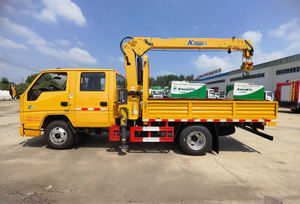 Grúa de Camión Modelo <span class=keywords><strong>JMC</strong></span> de Dos Plazas, Mini Grúa de Camión de 3 Toneladas, Pequeña Grúa de Elevación para Uso Agrícola y en Almacenes - Product Image 5