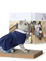Offre Spéciale de vente nouveau design ondulé chat planche à gratter jouet meulage griffe chat planche à gratter lit en carton