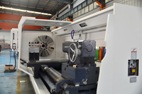 Centro de Torneado CNC Horizontal de Gran Diámetro CK61260G, de Alta Resistencia, Ecológico, de Alta Precisión, GSK, Orificio de 230 mm, Capacidad de 10 Toneladas
