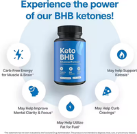 Bon service Capsule de qualité supérieure pour brûler les graisses KETO BHB Capsule de supplément de cétone KETO BHB