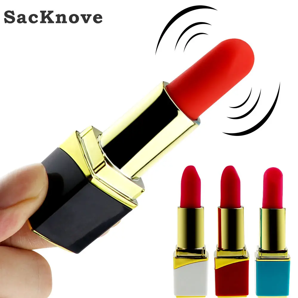 SacKnove 770101 meravigliosi giocattoli per adulti USB magnetico piccolo Mini Bullet massaggiatore magico vibratore del sesso femminile rossetto