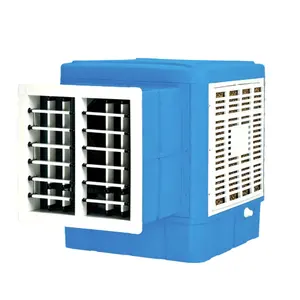 solar water air cooler with brush motor and brushless motor