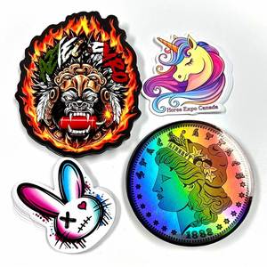 Pegatinas Personalizadas al por Mayor, Pegatinas de Vinilo Impermeables Rentables para Regalos Promocionales Empresariales - Product Image 1