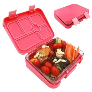 Kotak Makan Siang Anak, Wadah Makanan Sekolah Anti Bocor Bebas BPA, Kotak Makan Siang Ramah Lingkungan untuk Anak-anak