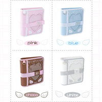 Carnet à anneaux format M5 mignon, esthétique INS, carnet de notes Kawaii, mini journal à anneaux pour la planification, les notes, le journal intime, papeterie pour filles