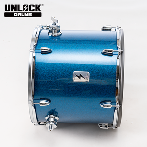 BarbieCore Retro Vibe 16 pouces Blue Tom Bass Drum Kit Professional Mesh/Acoustic Hybrid Roland/<span class=keywords><strong>Yamaha</strong></span> Esthétique Mesh Head Upgrade - Product Image 5