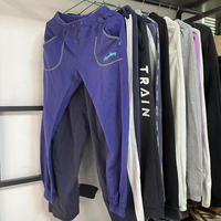 Celana Jogging Olahraga Bekas Grade B untuk Pria dan Wanita, Pakaian Katun Musim Dingin, Bale Barang Bekas untuk Pria dan Wanita