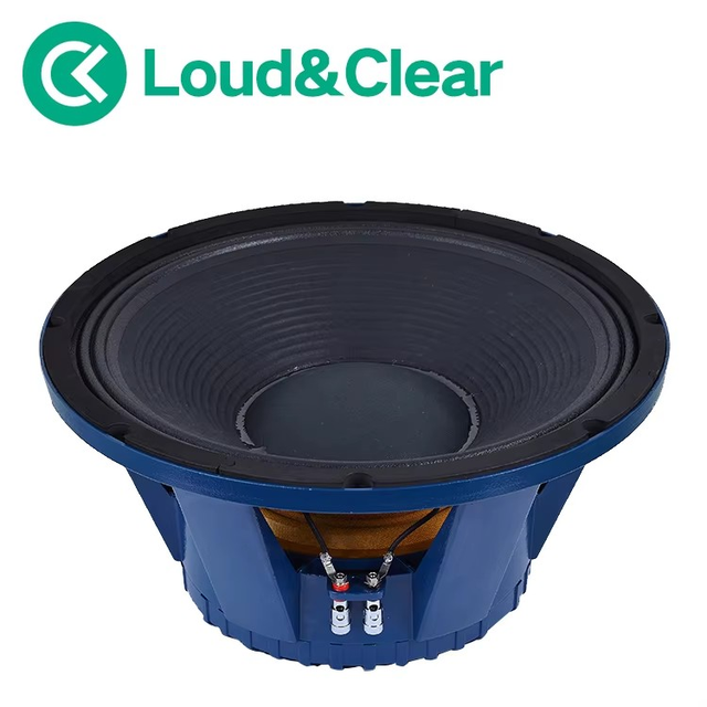 18 Inch 800W RMS Car Audio Subwoofers 4" Voice Coil Blue Woofer Driver for Car Audio System