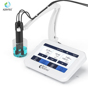 เครื่องวัดค่า <span class=keywords><strong>pH</strong></span>/ค่าการนำไฟฟ้า สำหรับใช้ในห้องปฏิบัติการ แบบหน้าจอสัมผัส วิธีการวัดด้วยการเรืองแสง - Product Image 1