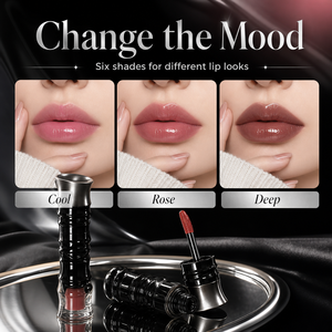 Gloss à lèvres végétalien en gros, longue tenue, waterproof, haute qualité, repulpeur naturel, fini miroir, glaçage cristallin, aspect naturel - Product Image 5