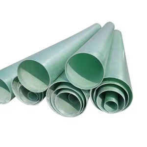 Tuyaux Composites Pultrudés en Plastique Renforcé de Fibre de Verre Légers et Personnalisés, Haute Résistance, Anti-incendie, Anti-corrosion, Découpables - Product Image 1