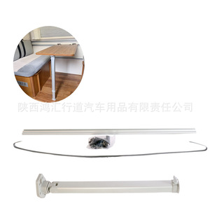 Rv Conversion <b>Table</b> <b>Leg</b> Aluminum Alloy <b>Folding</b> Support For Trailer Storage And Dining Use With Slide Bar - Product Image 1