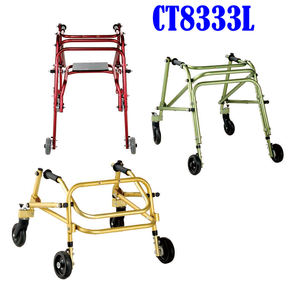 CT8331L-XL di grandi dimensioni professionale girello posteriore pediatrica andatura Trainer <span class=keywords><strong>Walker</strong></span> paralisi cerebrale pieghevole scarpe da ginnastica per l'andatura per Cp - Product Image 6