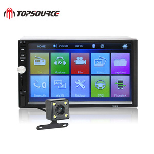 <span class=keywords><strong>7</strong></span>インチHD1080Pカーラジオ2 DinオーディオステレオBTビデオMP5バックアップカメラステアリングホイールコントロールUSB接続FMウェーブ<span class=keywords><strong>DVD</strong></span>プレーヤー - Product Image 2