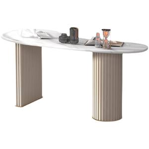 Nordico Design minimalista in legno scrivania da ufficio arte moderna semplice calligrafia tavolo lungo per casa studio camera da letto ufficio - Product Image 5