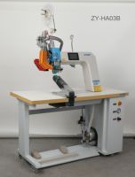 Zoyer ZY-HA03B alimente la machine industrielle de cachetage de couture d'air chaud certifiée par CE de bras avec le double moteur pas à pas