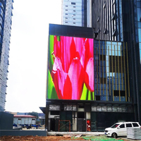 Écran LED vidéo mural numérique extérieur 16:9, luminosité 1000, OEM SDK, IP43, garantie 3 ans pour routes, rues et centres commerciaux