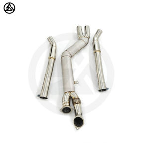 Tubo medio de acero inoxidable CSZ con ajuste perfecto para BMW S58 M2 G87 3,0 T Tuning tubo medio de 4 pulgadas con sistema de escape de protección térmica - Product Image 2