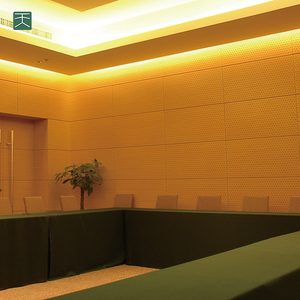 Tiange Theater di Assorbimento Acustico Fonoassorbente In Legno Micro-Perforato Acustico <span class=keywords><strong>Pannello</strong></span> di Parete - Product Image 4