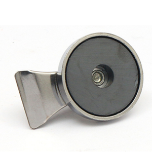 Grand stock d'aimants permanents en fer benté à clip magnétique pour le stockage de documents de bureau, l'entrepôt et le réfrigérateur - Product Image 2