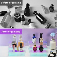 Présentoir de Comptoir en Acrylique Épais Iridescent en Forme de U, Étagère de Rangement pour Parfums, Bijoux, Boîtes Mystères, Gâteaux et Présentation Commerciale