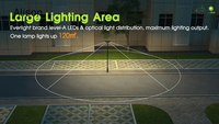 Lampe solaire LED UFO intégrée pour jardin, étanche IP65, avec détecteur de mouvement PIR, pour extérieur, villa, paysage, sécurité, décoration, Alison
