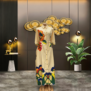Robe longue décontractée d'été pour femme, sans manches, couleur unie, tailles variées, multicolore, taille unique, collection <span class=keywords><strong>2023</strong></span>, offre spéciale, OEM - Product Image 4