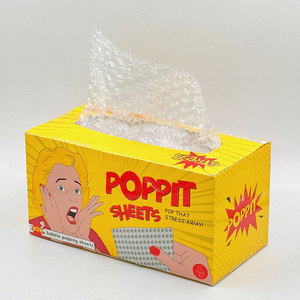 Feuilles Poppit Réutilisables : Jouet Anti-Stress à Bulles pour Tous les Âges – Soulagement de la Pression et Jeu Relaxant - Product Image 1