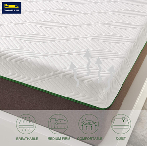 Kwaliteit Slaap Goed Enkele Dubbele Full King Matras Winkels In De Buurt Van Me <span class=keywords><strong>Royal</strong></span> Luxe Swirl Gel Memory Rebonded <span class=keywords><strong>Foam</strong></span> Matras - Product Image 5