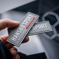 Patch en caoutchouc 3D personnalisé en relief, étiquette en silicone PVC, patch logo en caoutchouc surélevé imperméable pour vêtements, chapeaux, sacs à dos