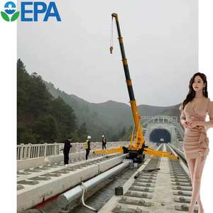 Grúa de araña de 3 toneladas, para levantar en espacios estrechos, se puede operar de forma remota, aceite-eléctrico Dual Power - Product Image 1