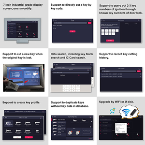 Máquina de Corte de Llaves Automática <span class=keywords><strong>Kukai</strong></span> All in One Alpha Pro, Herramientas de Cerrajería, Nueva Máquina de Copia de Llaves de China - Product Image 4