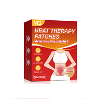 Patchs de Thérapie Chauffante Naturelle MQ, 5 Pièces, Activés par l'Air, pour Soulager les Douleurs Menstruelles et Réchauffer l'Abdomen
