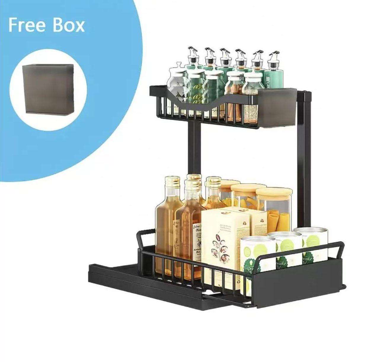 ประเภท L [สีดำ] พร้อมถ้วยเก็บของ - กล่องสี