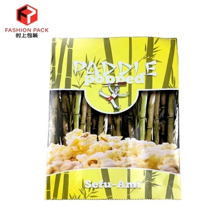 digital print customize plastic aluminium bag food microwave popcorn bags