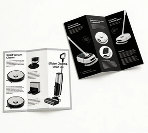 Brochure personnalisée à 3 volets, catalogue à prix abordable, <span class=keywords><strong>d</strong></span>épliant pour petites entreprises, impression sur carton pour prospectus - Product Image 4